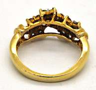 14K GOLD & DIAMONDS RING AND EARRINGS SET