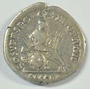 Scarce Trajan Roman Silver Denarius, 98-117 AD.