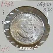 1952 Wash Carver Silver Half Choice/Gem