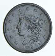 1838 Young Head Large Cent