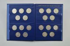 Complete Set 20 Coin Liberty Walking Half Dollars 1941-47- Nicer