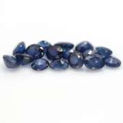 7.63ct Royal blue Sapphire set from Madagascar