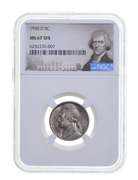 MS67 5FS 1950-D Jefferson Nickel - Graded NGC