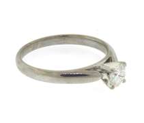 Powerful White Gold Diamond Engagement Ring