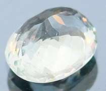 High fire 4.41ct platinum blue Aquamarine