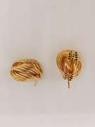 14kt Solid Yellow Gold Earrings