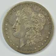 Rare key date 1892-S Morgan Silver Dollar in XF