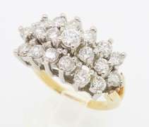 Two-Tone 1.20ctw Diamond Ring