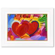 Two Hearts As One by Peter Max