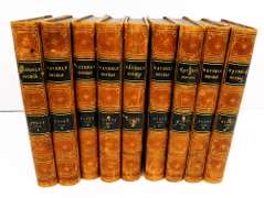 1861 9 Vol. Set - Memoirs of Sir Walter Scott