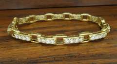 3.02ctw Diamond Link Bracelet