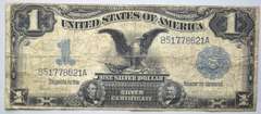 Black Eagle $ 1 US Silver Certificate