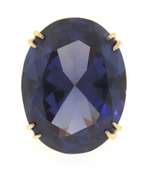 Amazing Yellow Gold Faux Alex Ring