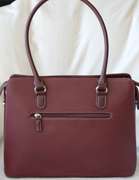 New Arrival Burgundy Color Bag By David Jones