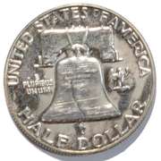 Choice Proof 1954 Franklin Half Dollar