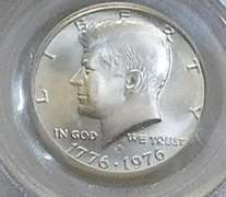 1976-S Unc Silver Kennedy Half PCGS MS-66