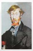 Vintage Edouard Manet, Portrait of George Moore