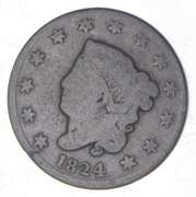 1824 Matron Head Large Cent