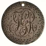 CL3 1873 Seated Liberty Quarter Love Token - Rare