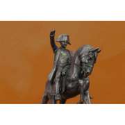Bronze Sculpture of Napoleon Bonaparte Riding Horse Figure