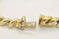 LADIES ITALIAN 14 KT GOLD SAN MARCO BRACELET