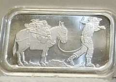 1 Oz Silver Bar PROOF - Prospector