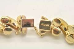 LADIES 14 KT YELLOW GOLD SAN MARCO NECKLACE