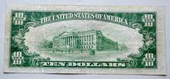 $ 10 Merchants Exchange Bank Of Muscatine Iowa 1929 National Currency Note