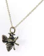 Sterling Silver Bee Necklace