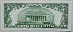 $ 5 1950 A Star CH CU Fed Reserve Note