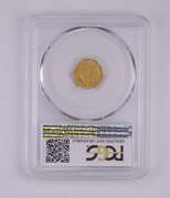 AU Detail 1859-C Indian Princess Head Gold Dollar - Filed Rims - PCGS