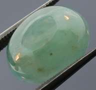 Sea blue 7.2ct Grandidiertie cabochon
