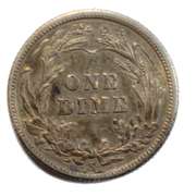 1905 S Near Unc Barber Dime