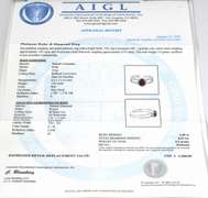 Elegant Ruby & Diamond Ring in Platinum