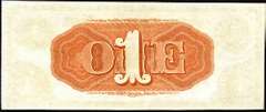Gem Crisp 1800's $1 Note Michigan Insurance Bank-Tough Note!