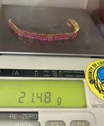 47.0 CT Ruby Bracelet in 18kt Solid Yellow Gold!