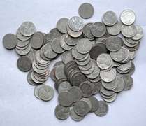 150 1943 &1943 S Steel Cents