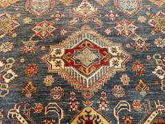 EXQUISITE FINE SUPER KAZAK RUG 9x13