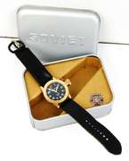 Men's Soviet Quartz Wrist Watch, Like New w/Box