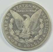 Rare key date 1892-CC Morgan Silver Dollar. Tougher 'CC'