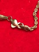 LADIES DIAMOND END EMERALD NECKLACE