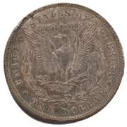 1880 O Toned Near Unc Morgan Dollar
