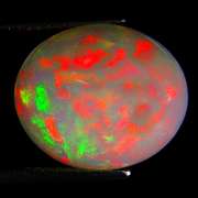 Ravishing 6.81ct snow white Welo Opal