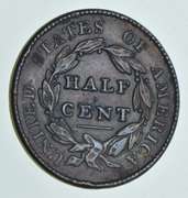 1823 Classic Head Half Cent