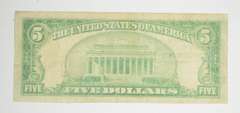 1929 $5 New Martinsville, West Virginia US National Currency