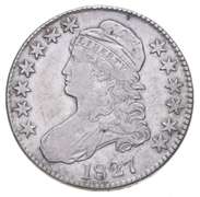 1827 Capped Bust Half Dollar