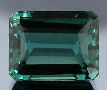 Pristine 29.39ct VVS created green Amethyst