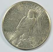 Scarce Choice BU 1927-D Peace Silver Dollar. Real nice