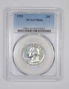 PR66 1953 Washington Quarter - Graded PCGS
