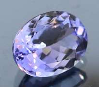 Substantial 2.89ct rich violet blue Tanzanite